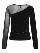 ONLSMOOTH L/S MESH MIX TOP BOX