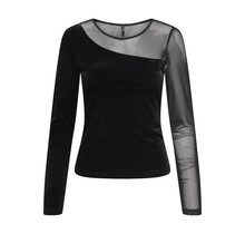 ONLSMOOTH L/S MESH MIX TOP BOX