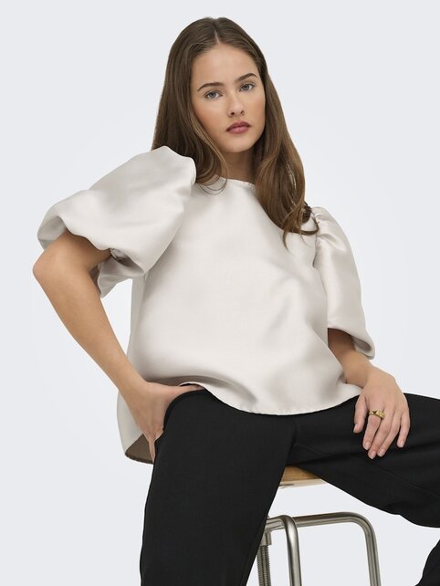 ONLMANNY 2/4 HEAVY SATIN TOP W