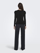 ONLRICH L/S GLITTER PUFF TOP J