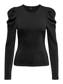 ONLRICH L/S GLITTER PUFF TOP J