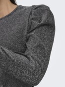 ONLRICH L/S GLITTER PUFF TOP J