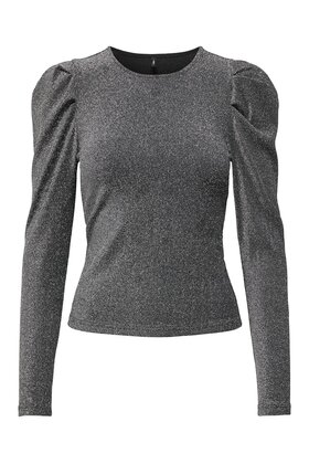 ONLRICH L/S GLITTER PUFF TOP J