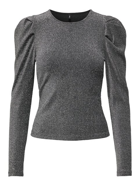 ONLRICH L/S GLITTER PUFF TOP J