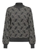 ONLANNY LS JQ O-NECK CS KNT