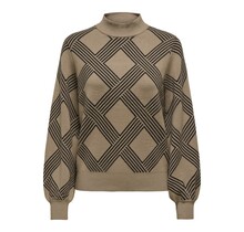 ONLANNY LS JQ O-NECK CS KNT