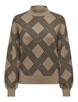 ONLANNY LS JQ O-NECK CS KNT