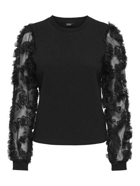 ONLLAVIN L/S O-NECK MIX CS SWT