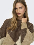 ONLNOEME LIFE LS JQ O-NECK KNT