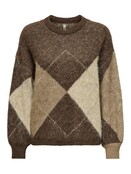 ONLNOEME LIFE LS JQ O-NECK KNT