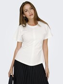 ONLMARIE S/S RUCHING TOP JRS N ONLMARIE S/S RUCHING TOP JRS N