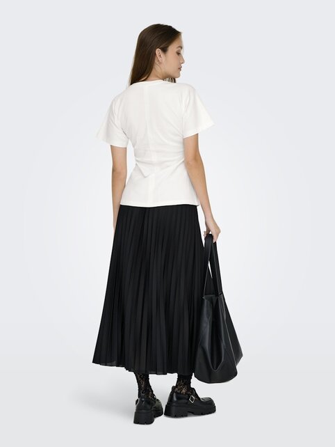 ONLMARIE S/S RUCHING TOP JRS N ONLMARIE S/S RUCHING TOP JRS N