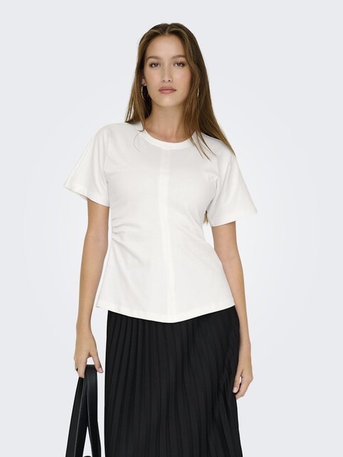 ONLMARIE S/S RUCHING TOP JRS N ONLMARIE S/S RUCHING TOP JRS N