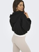 ONLSCARLETT L/S ZIP HOOD SWT N