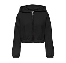 ONLSCARLETT L/S ZIP HOOD SWT N