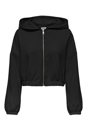 ONLSCARLETT L/S ZIP HOOD SWT N