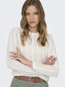 ONLMELANIE L/S O-NECK TOP JRS