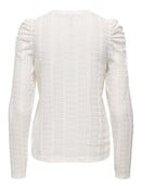 ONLMELANIE L/S O-NECK TOP JRS