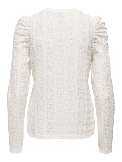 ONLMELANIE L/S O-NECK TOP JRS