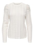 ONLMELANIE L/S O-NECK TOP JRS