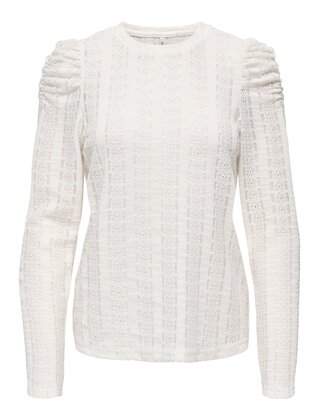 ONLMELANIE L/S O-NECK TOP JRS