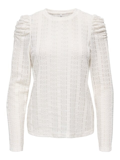 ONLMELANIE L/S O-NECK TOP JRS