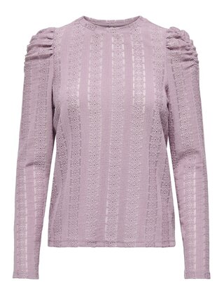 ONLMELANIE L/S O-NECK TOP JRS