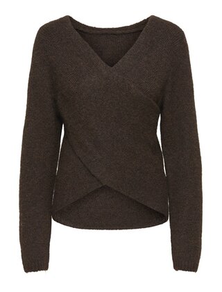 ONLZAGGIE LIFE LS V-NECK REVER