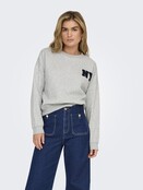 ONLSWEAT LIFE L/S CREW O.SIZE