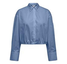 ONLHAZEL LS CROPPED ELASTIC SH