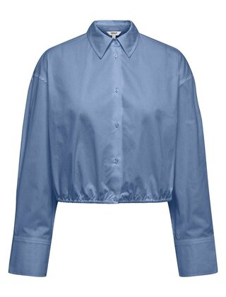 ONLHAZEL LS CROPPED ELASTIC SH