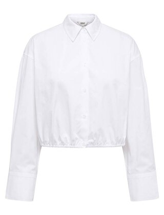 ONLHAZEL LS CROPPED ELASTIC SH