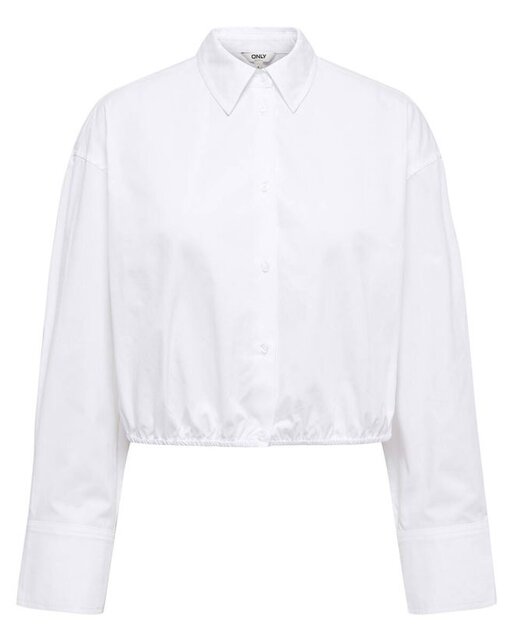 ONLHAZEL LS CROPPED ELASTIC SH