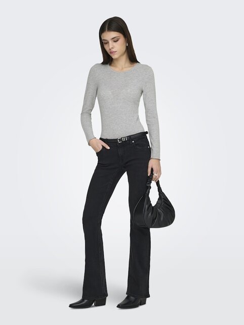 ONLVIRRO O NECK L/S TOP BOX JR