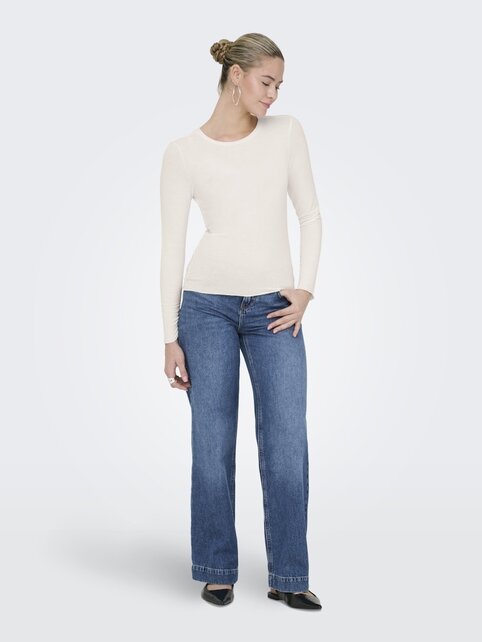 ONLVIRRO O NECK L/S TOP BOX JR