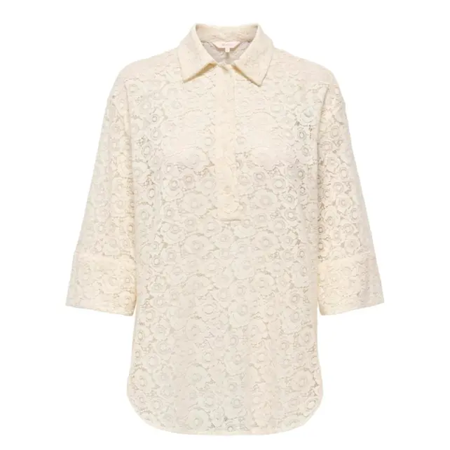 ONLRAO 3/4 LACE SHIRT WVN CS