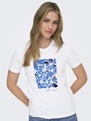 ONLKITA REG S/S PRINT TOP NOOS