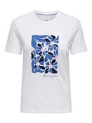 ONLKITA REG S/S PRINT TOP NOOS
