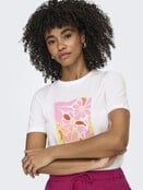 ONLKITA REG S/S PRINT TOP NOOS