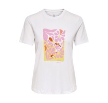 ONLKITA REG S/S PRINT TOP NOOS