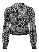 ONLEMZA AJA L/S KNOT TOP WVN