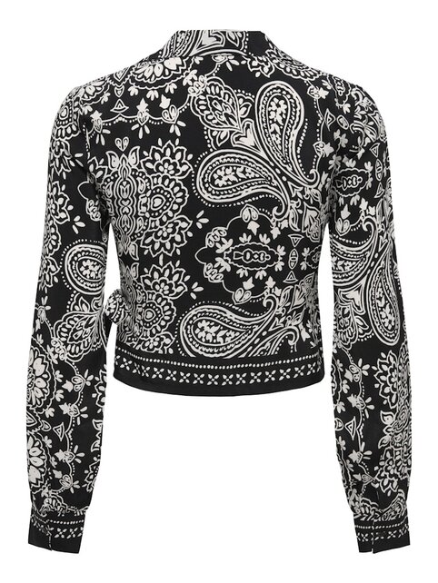 ONLEMZA AJA L/S KNOT TOP WVN