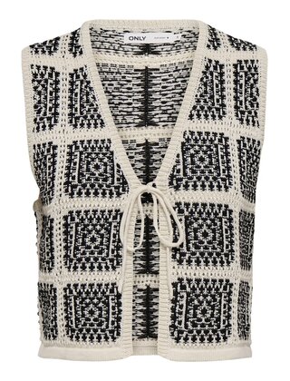 ONLLOA SL STRING CROCHET VEST