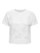 ONLMIRABELLA S/S O-NECK LACE T
