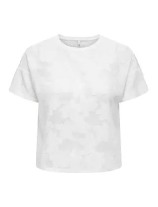 ONLMIRABELLA S/S O-NECK LACE T