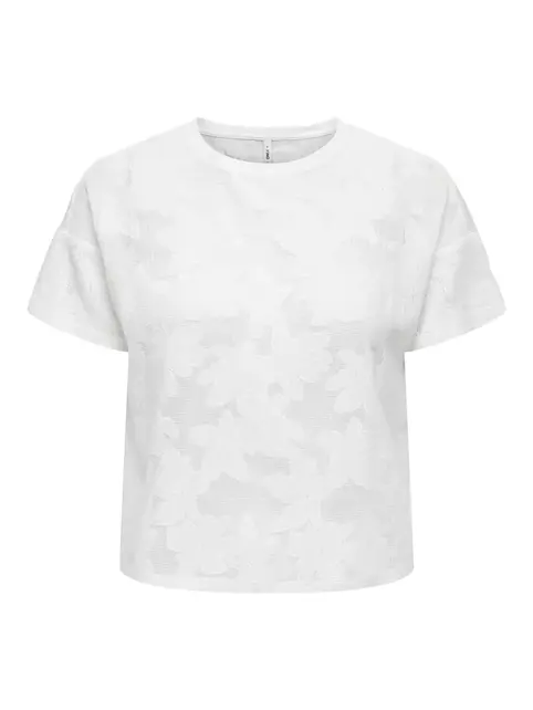 ONLMIRABELLA S/S O-NECK LACE T