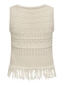 ONLALIX SL FRINGE WAISTCOAT KN