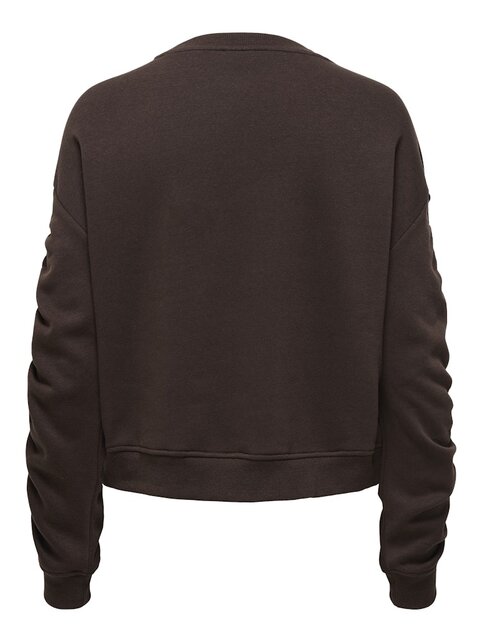 ONLSWEAT L/S RUCHED CREW SWT