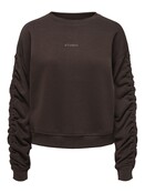 ONLSWEAT L/S RUCHED CREW SWT