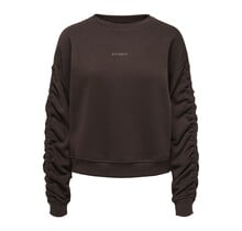 ONLSWEAT L/S RUCHED CREW SWT
